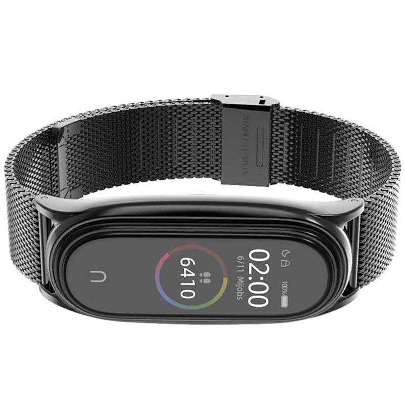 Correa milanese Xiaomi Mi Band 7 (negro) 