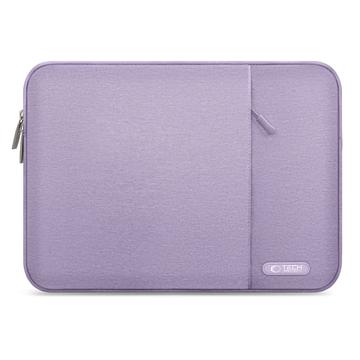 Funda para portátil Tech-Protect Sleevy con bolsillo lateral - 13-14" - Lavander