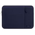 Tech-Protect Sleevy Funda para portátil con bolsillo lateral - 13-14" - Azul marino