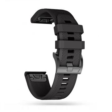 Correa de silicona Tech-Protect Smooth Universal Garmin - 22mm - Negro