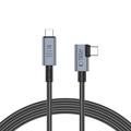 Tech-Protect UltraBoost Max "L" USB 4.0 Type-C Cable - PD240W, 1.5m, 8K 40Gbps - Gris