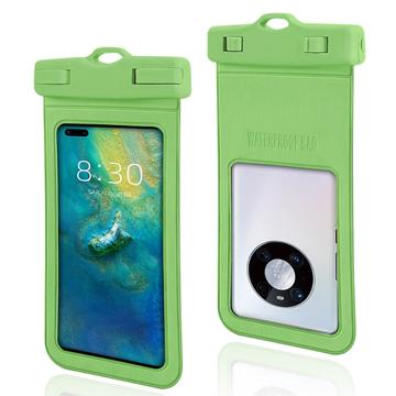 Funda impermeable IPX8 con textura y correa - 7" - Verde