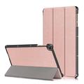 Funda de Tres Pliegues para Honor Pad X8/X8 Lite - Rosa Dorado