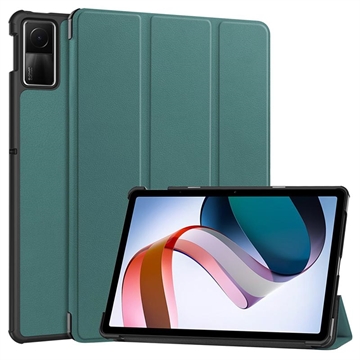 Funda Inteligente de Tres Pliegues para Xiaomi Redmi Pad SE - Verde