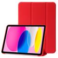 Funda Inteligente de Tres Pliegues para iPad (2022) - Rojo