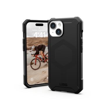 Funda con MagSafe para iPhone 15 UAG Essential Armor - Negro