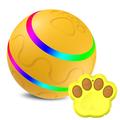 Pelota de juguete autojugable con LED recargable por USB y mando a distancia