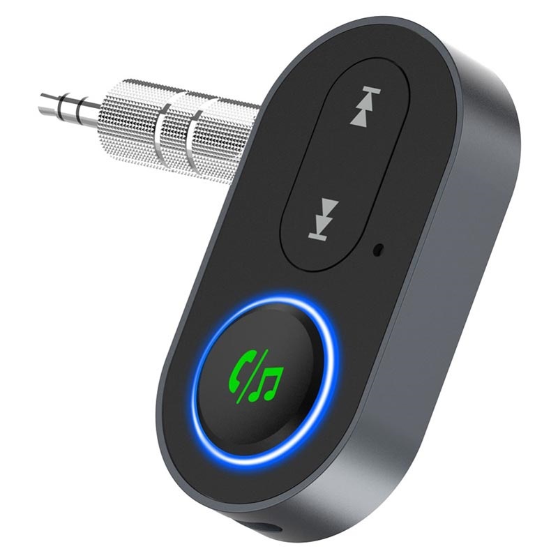 Adaptador de audio de 3,5 mm Receptor Bluetooth Estéreo para automóvil AUX  Jack