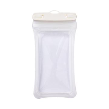 Funda universal de TPU impermeable IPX8 con protección Airbag - Blanca