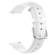 Correa de Cuero Universal para Smartwatch - 22mm - Blanco