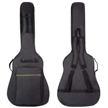 Bolsa universal para guitarra resistente al agua con correas para el hombro - Negro