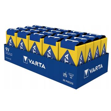 Batería Varta Industrial Pro 6LR61/9V - 20 uds.