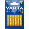 Pila Varta Longlife LR03/AAA - 6 uds.