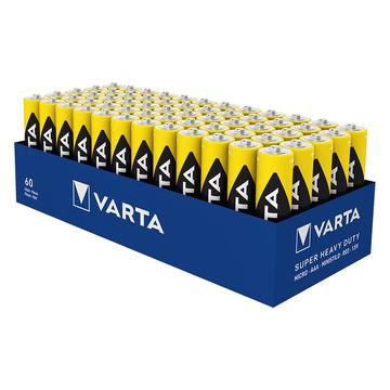 Varta Super Heavy Duty Zinc Carbon AAA Pilas - 60 uds.