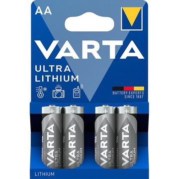 Batería Varta Ultra Lithium L91/AA - 4 uds.