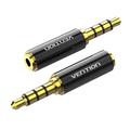 Vention BFBB0 Adaptador de audio - 3.5mm macho a 2.5mm hembra - Negro