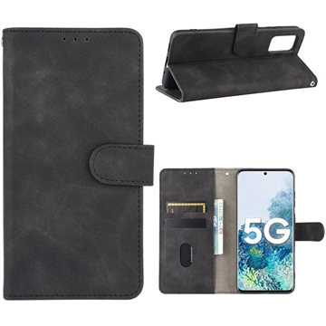 Funda Vintage Series para Samsung Galaxy S20 FE/S20 FE 5G - Estilo Cartera - Negro