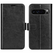 Funda con Cierre Magnético para Google Pixel 9 Pro XL - Estilo Cartera - Negro