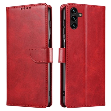 Funda para Samsung Galaxy A04s/A13 5G - Estilo Cartera - Rojo