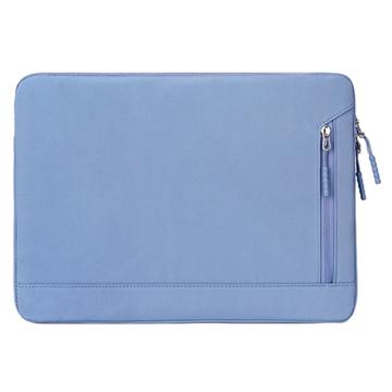 Elegante funda Oxford impermeable para portátil con bolsillo lateral - 15.6" - Azul