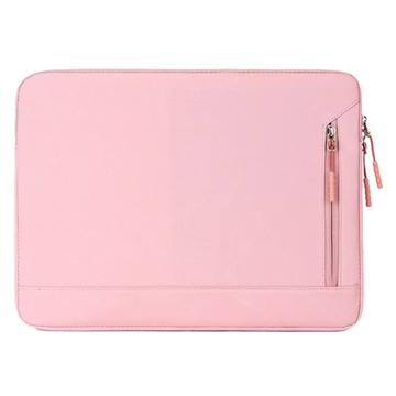 Elegante Funda para Portátil Oxford Resistente al Agua c. Bolsillo lateral - 15.6" - Rosa