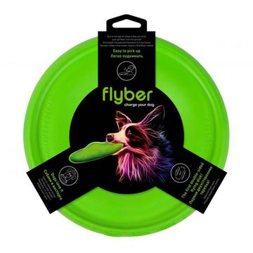 Waudog Flyber Disco Volador Doble - 22cm - Verde Claro