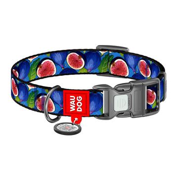 Waudog collar de perro de nylon con código QR - Tamaño XL - Fig