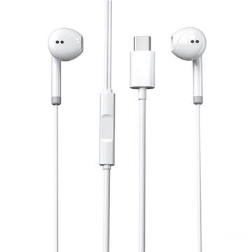 Wekome YA19 Auriculares con cable USB-C y micrófono - Blanco