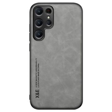 Carcasa Híbrida X&E Luckycase para Samsung Galaxy S23 Ultra 5G - Gris