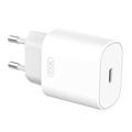 XO L91EU PD Cargador de pared USB-C - 25W - Blanco