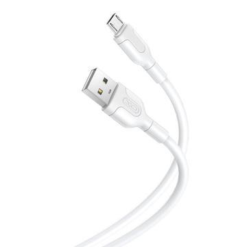 XO NB212 Cable USB a MicroUSB - 1m, 2,1A