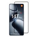 Protector de Pantalla de Cristal Templado de Cobertura Completa para Xiaomi 14T/14T Pro - Borde Negro