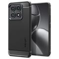 Funda de TPU Spigen Rugged Armor para Xiaomi 14T Pro - negro