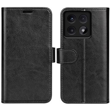 Funda de cartera con cierre magnético para Xiaomi 14T Pro - Negro