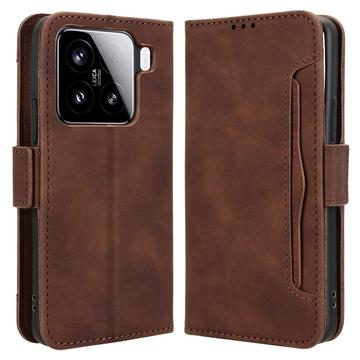 Funda Estilo Cartera Cardholder Serie para Xiaomi 15 Pro