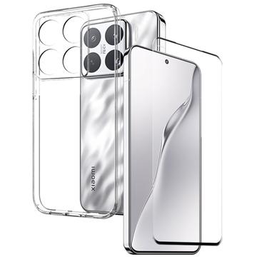 Juego de Protección Northjo 2-en-1 para Xiaomi 15 Pro - 9H  - Claro