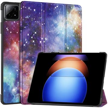 Funda Inteligente de Tres Pliegues para Xiaomi Pad 6S Pro 12.4 - Galaxia