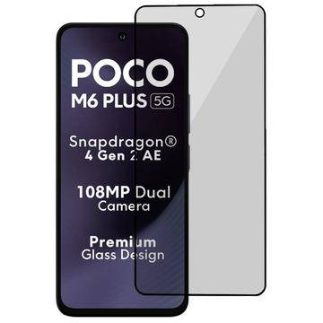 Protector de Pantalla de Cristal Templado Privacidad para Xiaomi Poco M6 Plus