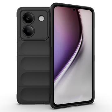 Carcasa de TPU Rugged para Xiaomi Poco M7 Pro 5G - Negro