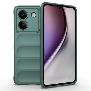 Carcasa de TPU Rugged para Xiaomi Poco M7 Pro 5G - Verde