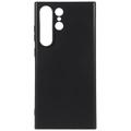 Carcasa de TPU Anti-Huellas Dactilares Mate para Samsung Galaxy S23 Ultra 5G - Negro