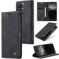 Funda Caseme Serie 013 para Xiaomi Redmi 13C 5G/Poco C65 - Estilo Cartera - Negro