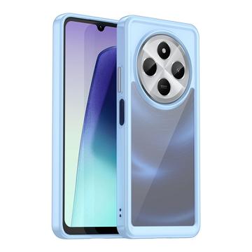 Carcasa Híbrida Anti-Choque para Xiaomi Redmi 14R/14C/Poco C75 - Azul