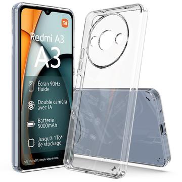 Funda Híbrida para Xiaomi Redmi A3x - Resistente a Arañazos - Transparente