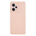 Carcasa de TPU Anti-Huellas Dactilares Mate para Xiaomi Redmi Note 12 Pro - Rosa