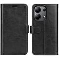 Funda con Cierre Magnético para Xiaomi Redmi Note 13 4G - Estilo Cartera - Negro