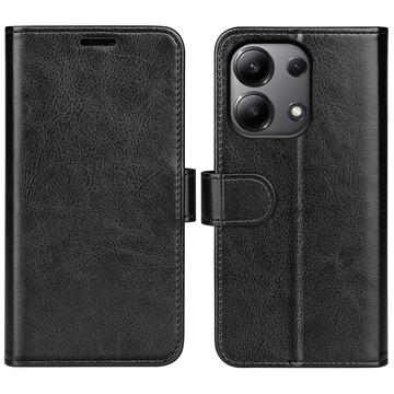 Funda con Cierre Magnético para Xiaomi Redmi Note 13 4G - Estilo Cartera - Negro