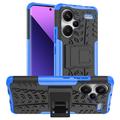 Antideslizante Funda Híbrida con Soporte para Xiaomi Redmi Note 13 Pro+ - Azul / Negro