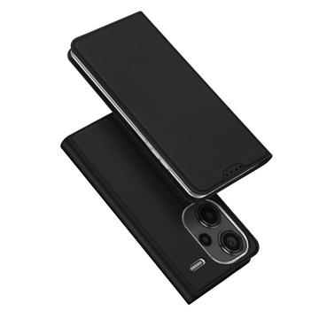 Funda con Tapa Dux Ducis Skin Pro para Xiaomi Redmi Note 13 Pro+ - Negro