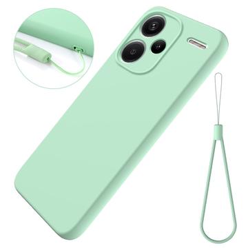 Funda de Silicona Líquida para Xiaomi Redmi Note 13 Pro+ - Verde